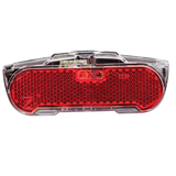 Feu arrière Axa LED mince et stable, support arrière jumelé. mince et stable 80mm