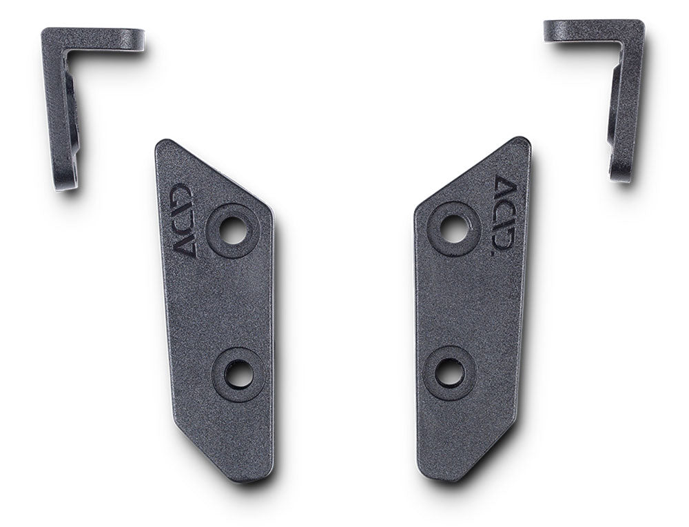 Adaptateur de fourche acide pour supports de garde-boue à visser