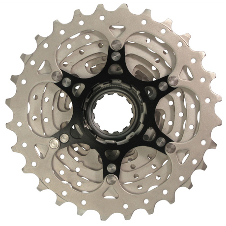 Cassette Sunrace 10 vitesses 11-28T. CSRS0 Silver Alu Spider