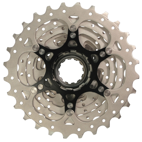 Cassette Sunrace 10 vitesses 11-28T. CSRS0 Silver Alu Spider