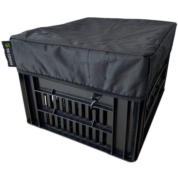 DS Covers Cycle Krathoes Crate L pour les caisses T M 40 x 50 cm - noir