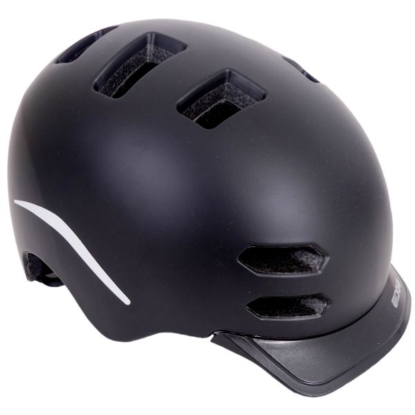 Casque de vélo Edge Urban e-bike pedelec moyen (54-58 cm) - noir - marque de qualité nta 8776 (cyclomoteur speed pedelec)