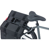 Basil Tour Double Bicycle Sac - Eau - Répondant - 28L - noir