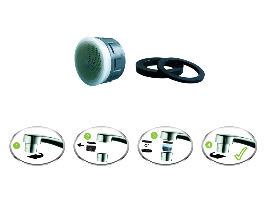Aérateur de robinet économiseur d'eau Ecosavers