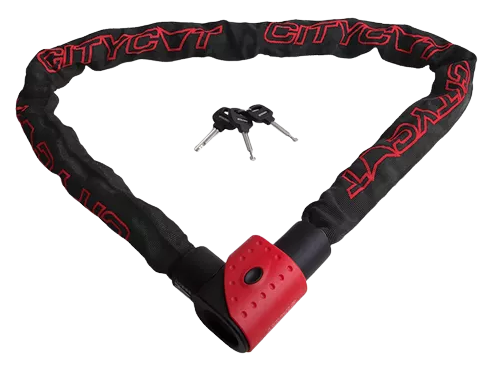 Citycat Chain Lock Art *** 120 cm. Con zappe in nylon