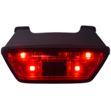 Feu arrière Ked embrasse casque vtt - LED - rechargeable USB