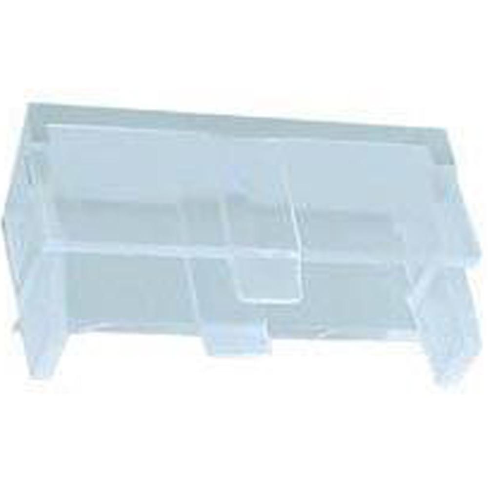 Couvercle porte-fusible en verre