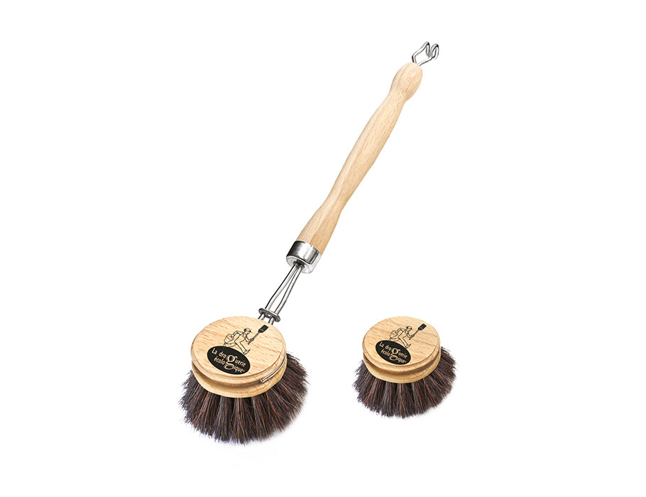 La droguerie écologique brosse à vaisselle - crin de cheval - fsc