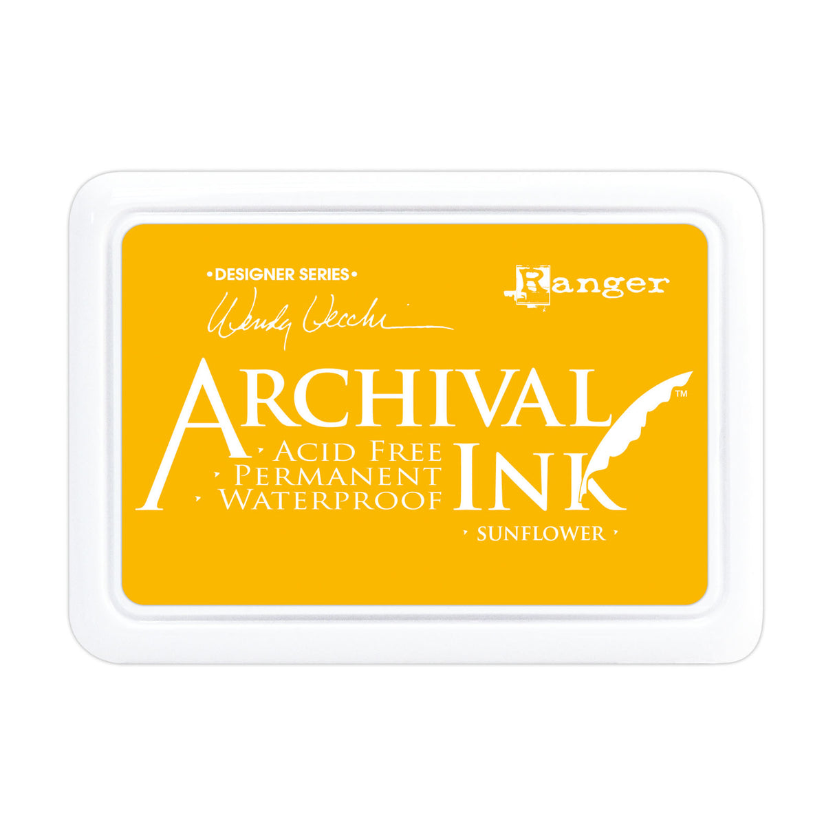 Ranger ink ranger • tampon encreur d'archives tournesol