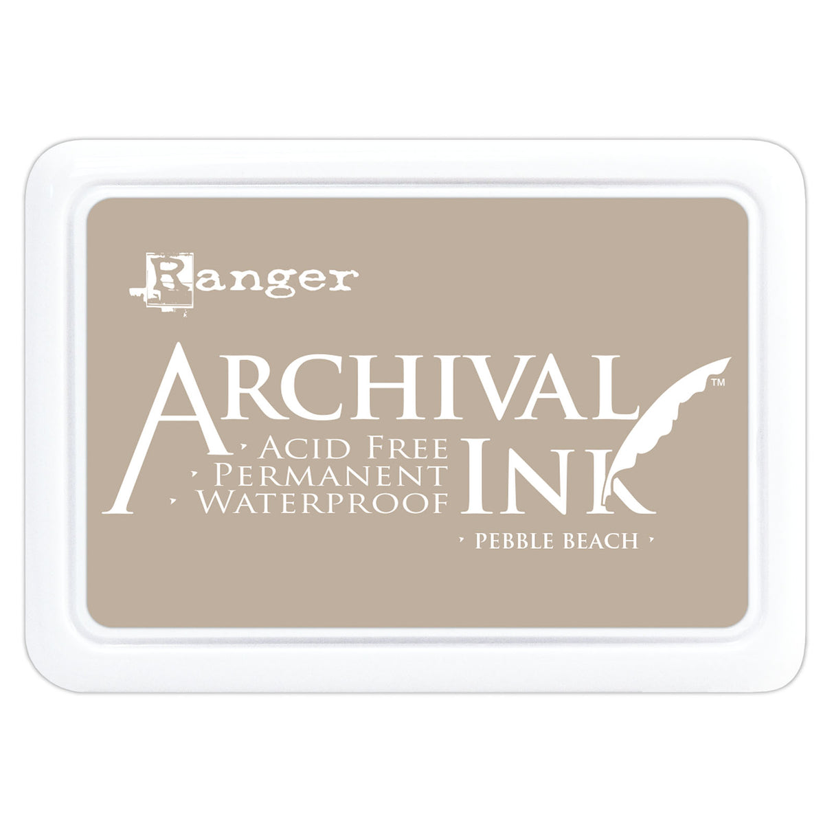 Ranger Ink Ranger • tampon encreur d'archives plage de galets