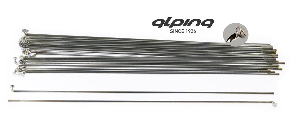 Alpina rayon 13x256 inox par vrac (144) sans écrous