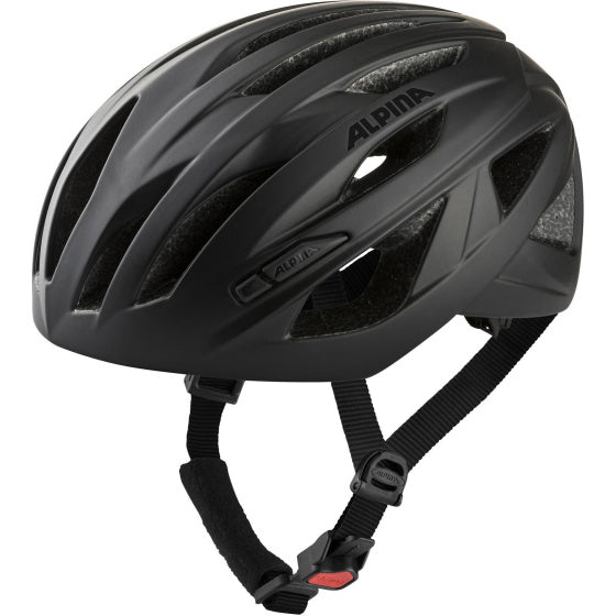 Helm de chemin Alpina Unisexe Mat noir Taille 58-63 cm (L)