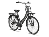 Altec Berlin 28 pouces 53 cm dames 7V Brakes en V Mat zwart