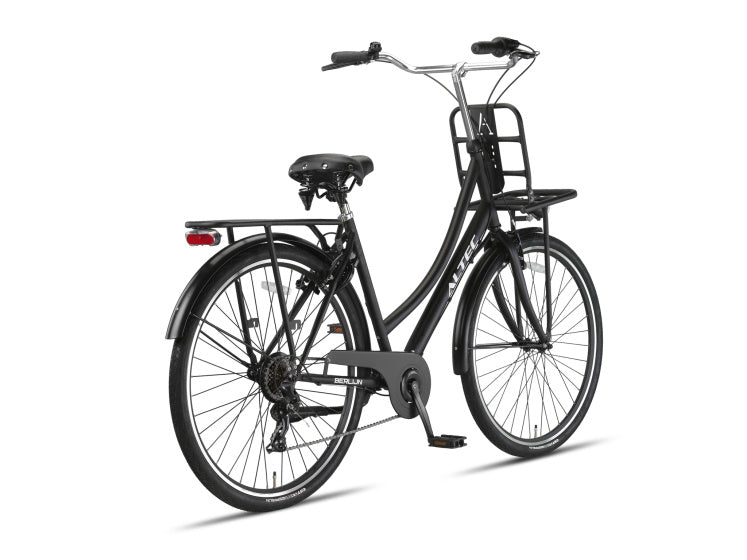 Altec Berlin 28 pouces 53 cm dames 7V Brakes en V Mat zwart