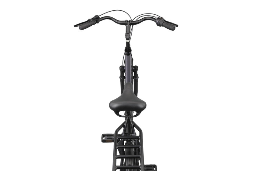 Altec delta plus 28 pouces 50 cm dames 3sp frein à rouleaux noir mat
