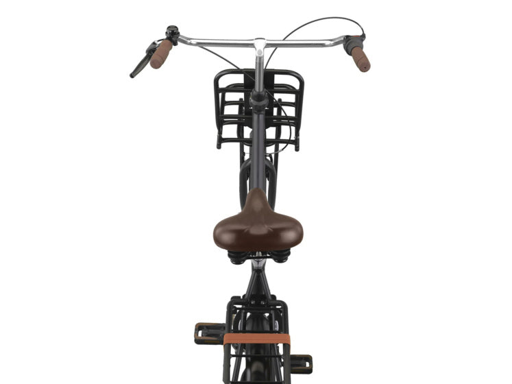Altec dutch 28 pouces 57 cm dames 3v frein à rétropédalage noir mat