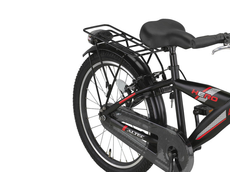 Hero altec 20 pouces garçons V-freins le rouge noir