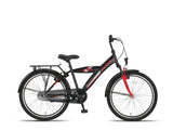 Altec hero 24 pouces garçons v-brakes noir rouge