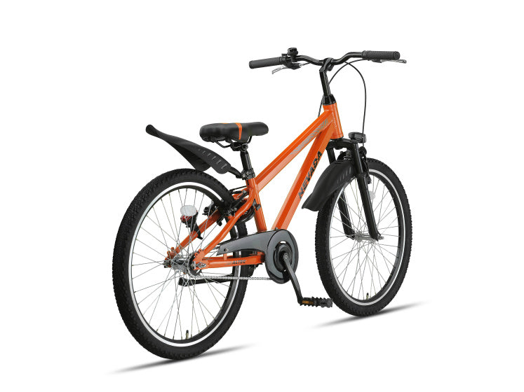 Altec Nevada 24 pouces garçons V-brakes orange fluo