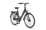 Altec Omega plus 28 pouces 56 cm dames 7V Rollerbrake Matt Zwart