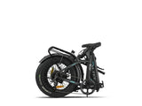 Altec primera fatbike vélo pliant 20 pouces 41 cm unisexe 8v frein à disque noir mat