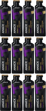 Gel turbo Amacx avec boîte de 12 caféine