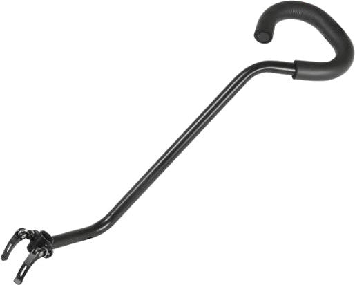 Barre de poussée en hauteur 20-29 mm en acier 60 cm noir