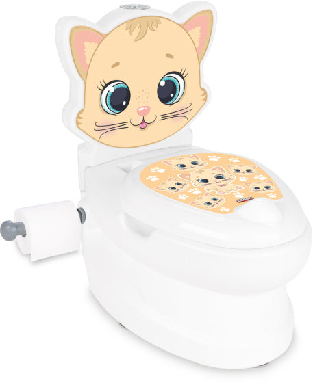 Pilsan chat éducatif plaspot avec beige