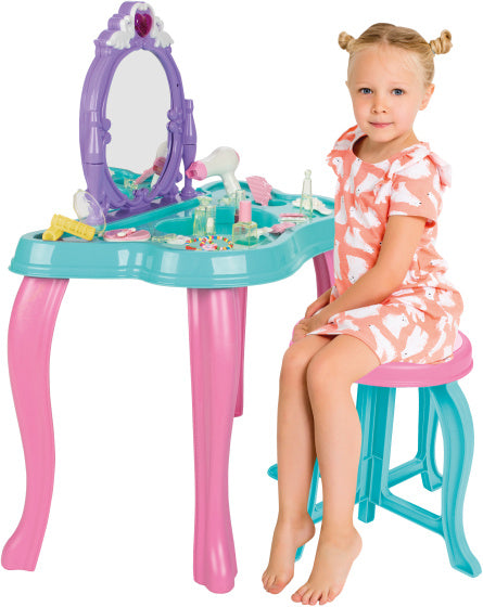 Pilsan Table de maquillage lumineuse effets sonores violet