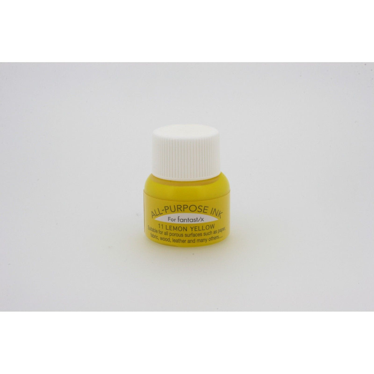 Tsukineko • bouteille d'encre tout usage 15ml jaune citron