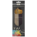 Ensemble de pinceaux professionnels Nassau fine art nassau, 10 pièces.