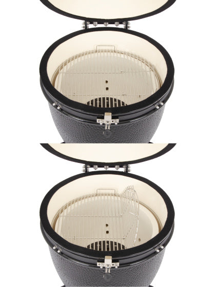 Arbaer kamado grand solo Ø 21 pouces sans cadre en céramique noir