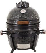 Arbaer kamado moyen Ø 16 pouces avec cadre en céramique noir