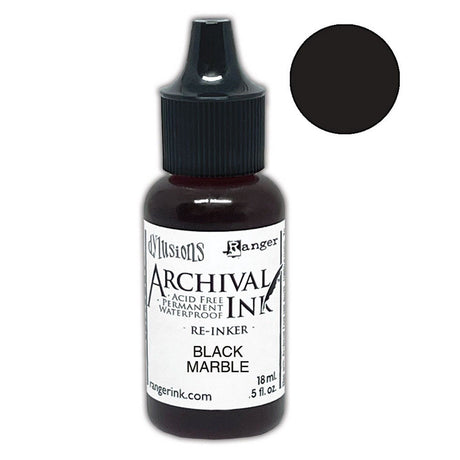 Ranger ink ranger • dylusions archives reinkers marbre noir
