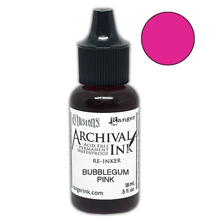 Ranger ink ranger • dylusions archivistiques réencreurs bubblegum rose