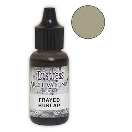 Ranger Ink Ranger • Tim Holtz détresse archives encre reinker toile de jute effilochée