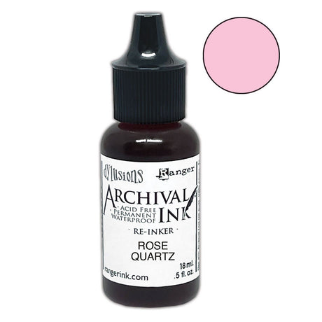 Ranger encre ranger • dylusions archivistique reinker quartz rose 14,7 ml