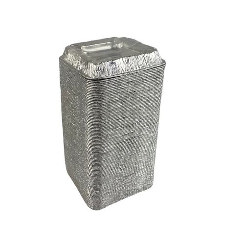 Asbak wegwerp aluminium 100 stuks