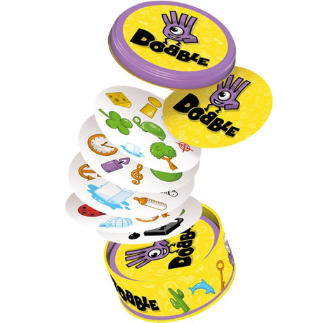 Zygomatic Board Game Studio Dobble Classic - Jeu de cartes néerlandais pour 2 à 8 joueurs - Jeu familial amusant à partir de 6 ans - Le jeu de recherche ultra-rapide pour toute la famille