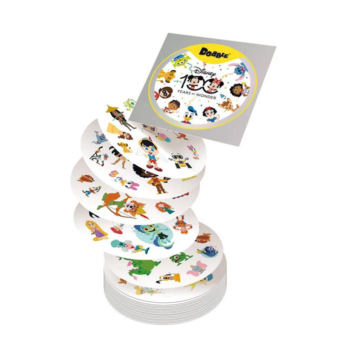 Asmodee Dobble Disney 100e anniversaire de carte d'anniversaire