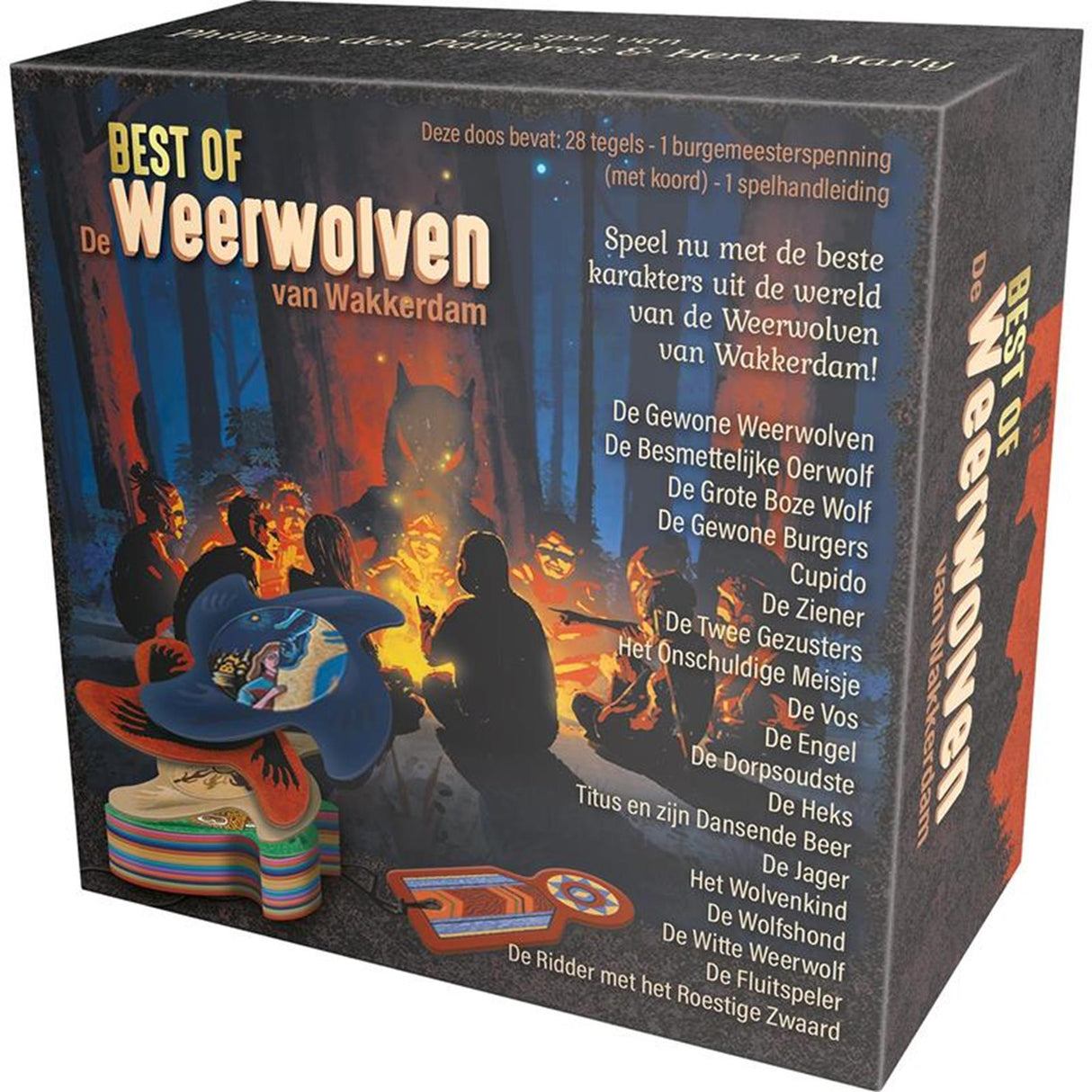 Studio de jeux de société Zygomatic les loups-garous de wokedam - le meilleur du jeu de cartes