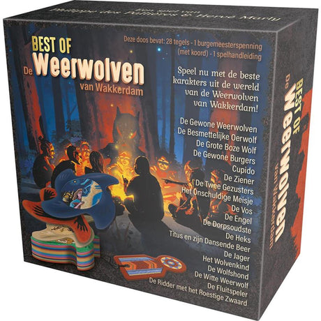 Studio de jeux de société Zygomatic les loups-garous de wokedam - le meilleur du jeu de cartes