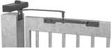 Assa abloy dc680g ferme-porte pour portails d'entrée et portails de jardin | y compris bras coulissant pour largeurs de 600 mm à 1400 mm | couleur argent ev1. | 180-20° - a000399976