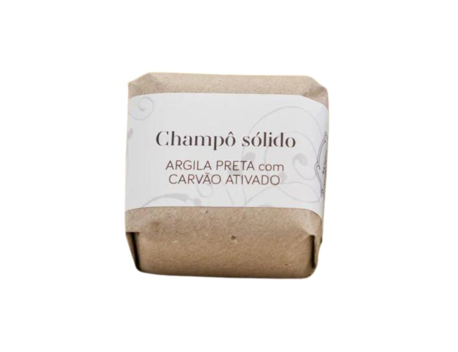 Atelier do Sabão Shampoobar Black Clay Active Charcoal