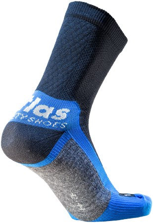 Chaussettes de travail Atlas Performance | bleu noir | taille 39 - 4043692447681