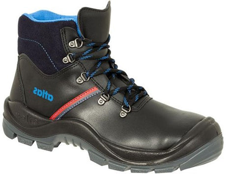 Atlas chaussure de travail anatomique bau 500 haute s3 | noir [w12] | taille 43 - 00.012.001.43