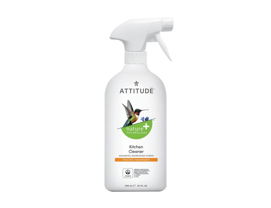 Spray nettoyant pour cuisine Attitude nature+ - zeste d'agrumes - 800ml