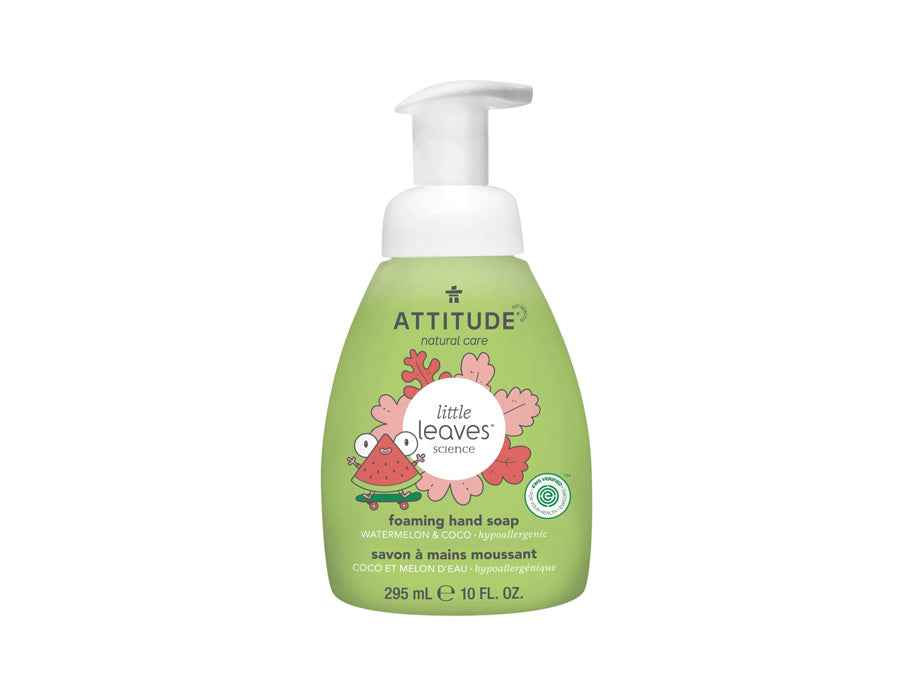 Savon à mains Attitude petites feuilles - pastèque noix de coco - 295ml