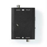 Convertisseur audio optique Nedis - coaxial optique vers coaxial optique