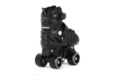 Aventuri patins à roulettes réglables botte semi-souple noir taille 27-30 (xs)
